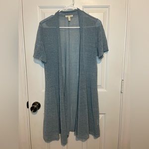 Eileen Fisher | Baby blue sparkle duster